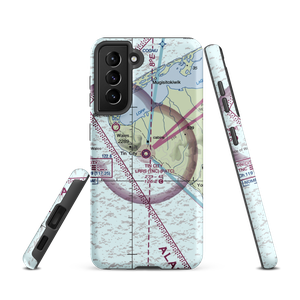 Tin City Long Range Radar Station Airport (TNC) VFR Sectional Samsung Phone Case