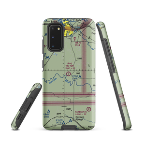 Tin Top Ranch Airport (3TA4) VFR Sectional Samsung Phone Case