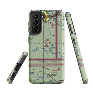 Tin Top Ranch Airport (3TA4) VFR Sectional Samsung Phone Case