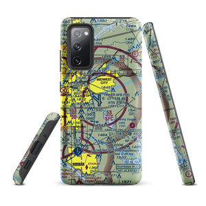 Tinker Air Force Base (TIK) VFR Sectional Samsung Phone Case