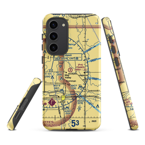 Tinnes Airport (CD03) VFR Sectional Samsung Phone Case