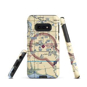 Tioga Municipal Airport (D60) VFR Sectional Samsung Phone Case