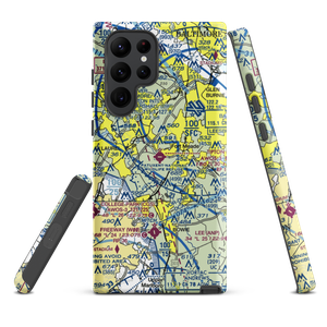 Tipton Airport (FME) VFR Sectional Samsung Phone Case