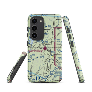 Tishomingo County Airport (01M) VFR Sectional Samsung Phone Case