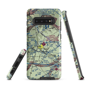 Toccoa Airport - R.G. Letourneau Field (TOC) VFR Sectional Samsung Phone Case