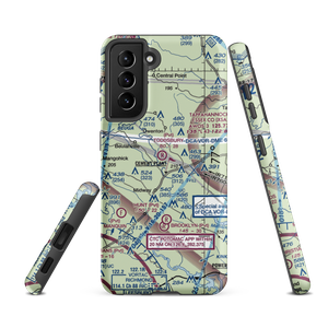 Toddsbury Farm Airport (25VA) VFR Sectional Samsung Phone Case