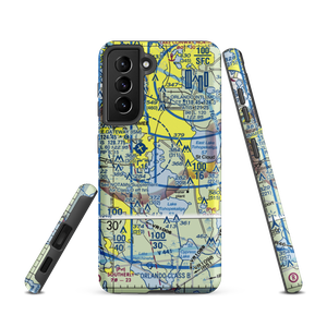 Toho Seaplane Base (FD12) VFR Sectional Samsung Phone Case