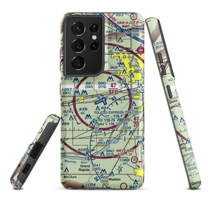 Toledo Express Airport (TOL) VFR Sectional Samsung Phone Case