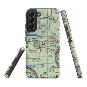 Toledo Municipal Airport (8C5) VFR Sectional Samsung Phone Case