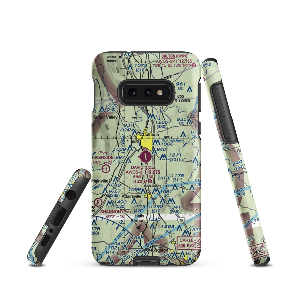 Tom B. David Field (CZL) VFR Sectional Samsung Phone Case Samsung Galaxy S10e model shown