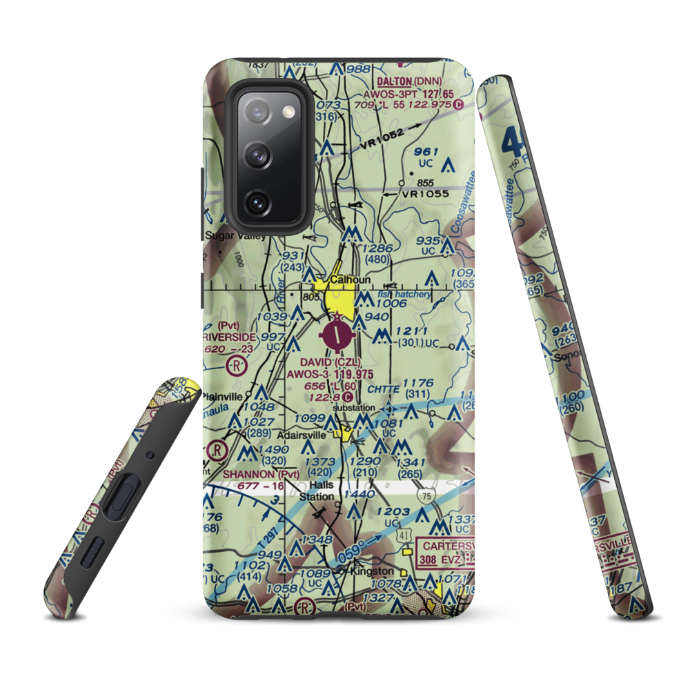 Tom B. David Field (CZL) VFR Sectional Samsung Phone Case Samsung Galaxy S20 FE model shown