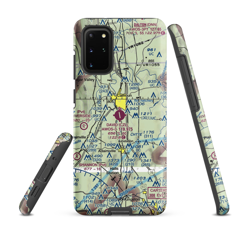 Tom B. David Field (CZL) VFR Sectional Samsung Phone Case Samsung Galaxy S20 Plus model shown