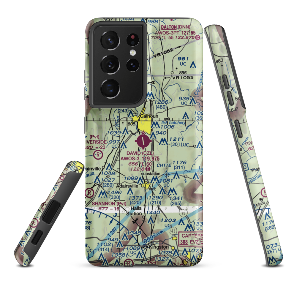 Tom B. David Field (CZL) VFR Sectional Samsung Phone Case Samsung Galaxy S21 Ultra model shown