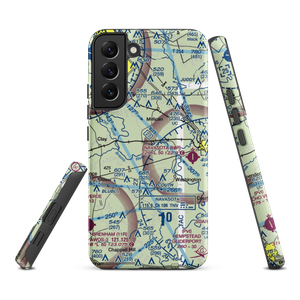 Tom J Moore Farm Airport (XS18) VFR Sectional Samsung Phone Case