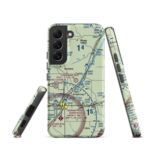 Tomahawk Airport (9OK4) VFR Sectional Samsung Phone Case