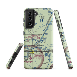 Tomahawk Airport (9OK4) VFR Sectional Samsung Phone Case