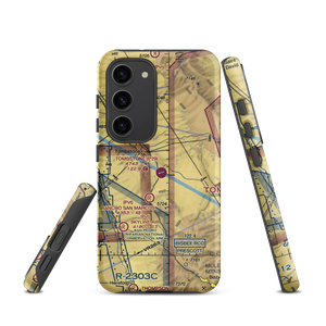 Tombstone Municipal Airport (P29) VFR Sectional Samsung Phone Case