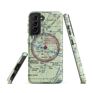 Tompkinsville Monroe County Airport (TZV) VFR Sectional Samsung Phone Case