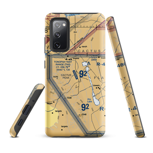 Tonopah Test Range Airport (TNX) VFR Sectional Samsung Phone Case