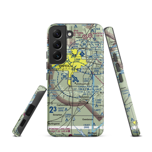 Topeka Regional Airport - Forbes Field (FOE) VFR Sectional Samsung Phone Case