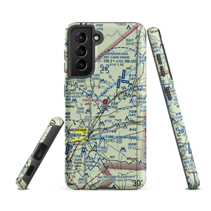 Topton Air Estates Airport (0MS0) VFR Sectional Samsung Phone Case