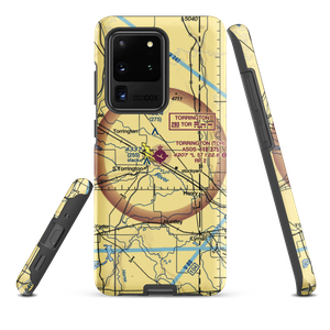 Torrington Municipal Airport (TOR) VFR Sectional Samsung Phone Case