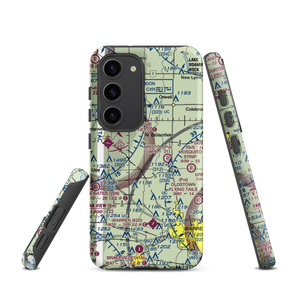 Tounshendeaux Airport (85OH) VFR Sectional Samsung Phone Case