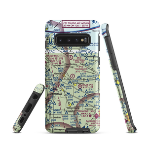 Toussaint Airpark (9OH2) VFR Sectional Samsung Phone Case