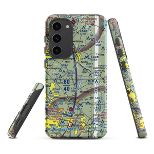 Tower Airfield (6PA1) VFR Sectional Samsung Phone Case