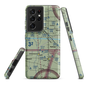 Town Line Airport (WI79) VFR Sectional Samsung Phone Case