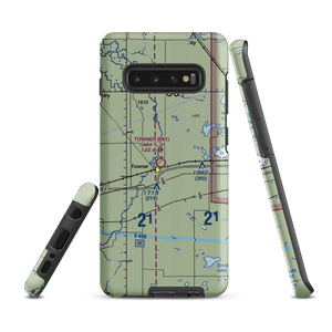 Towner Municipal Airport (D61) VFR Sectional Samsung Phone Case