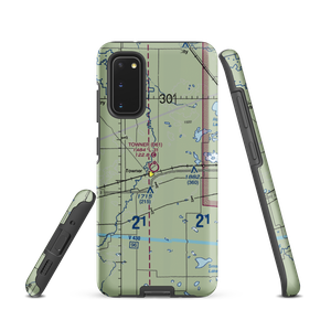 Towner Municipal Airport (D61) VFR Sectional Samsung Phone Case