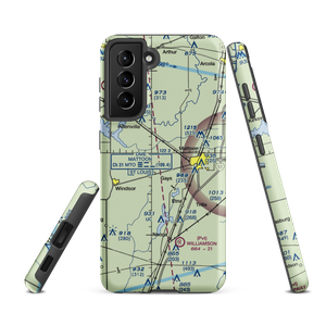 Townley Farms Airport (9LL9) VFR Sectional Samsung Phone Case