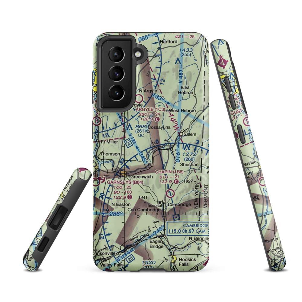 Tracy Field (4NK2) VFR Sectional Samsung Phone Case Samsung Galaxy S21 FE model shown