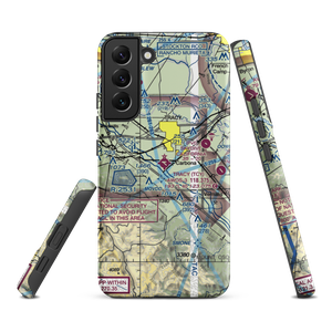 Tracy Municipal Airport (TCY) VFR Sectional Samsung Phone Case