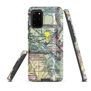 Tracy Municipal Airport (TCY) VFR Sectional Samsung Phone Case