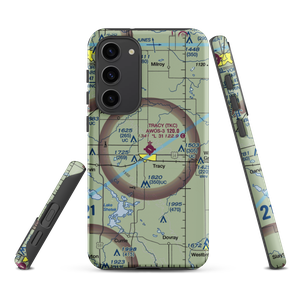 Tracy Municipal Airport (TKC) VFR Sectional Samsung Phone Case