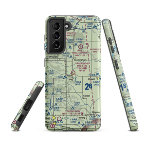 Traer Municipal Airport (8C6) VFR Sectional Samsung Phone Case