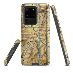 Trapper Creek Strip (MT30) VFR Sectional Samsung Phone Case