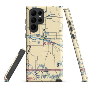 Travis Field Airport (TA16) VFR Sectional Samsung Phone Case