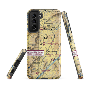 Treasure Gulch Airport (22ID) VFR Sectional Samsung Phone Case