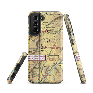 Treasure Gulch Airport (22ID) VFR Sectional Samsung Phone Case
