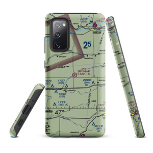 Tree Heart Ranch Airport (8WA5) VFR Sectional Samsung Phone Case