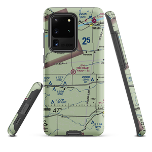 Tree Heart Ranch Airport (8WA5) VFR Sectional Samsung Phone Case