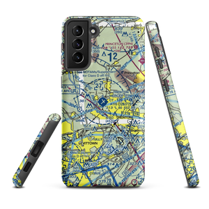 Trenton Mercer Airport (TTN) VFR Sectional Samsung Phone Case