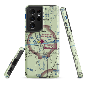 Trenton Municipal Airport (TRX) VFR Sectional Samsung Phone Case