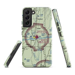 Trenton Municipal Airport (TRX) VFR Sectional Samsung Phone Case