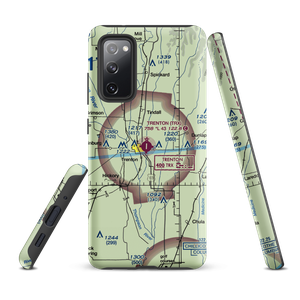 Trenton Municipal Airport (TRX) VFR Sectional Samsung Phone Case
