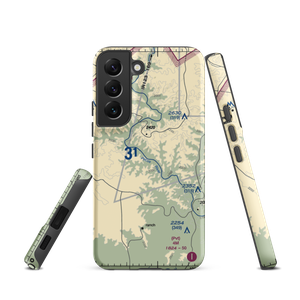 Tres Ninos Ranch Airport (XS36) VFR Sectional Samsung Phone Case