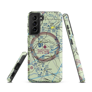 Tri County Airport (ASJ) VFR Sectional Samsung Phone Case